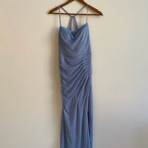 Azazie Dusty Blue Bridesmaid Dress
